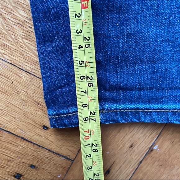 J. Crew Blue Toothpick Skinny Jeans Sz 25 - Picture 5 of 9